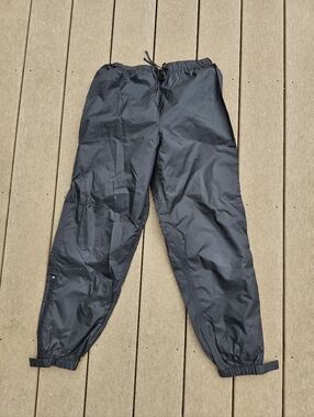 Sierra Designs Black Rain Pants Small